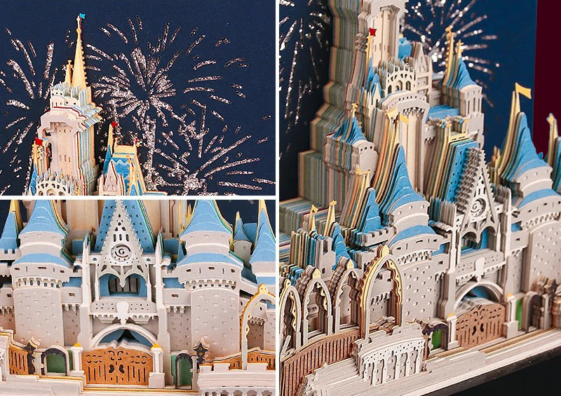 Wonderland Castle 2025 Calendar (with Light)