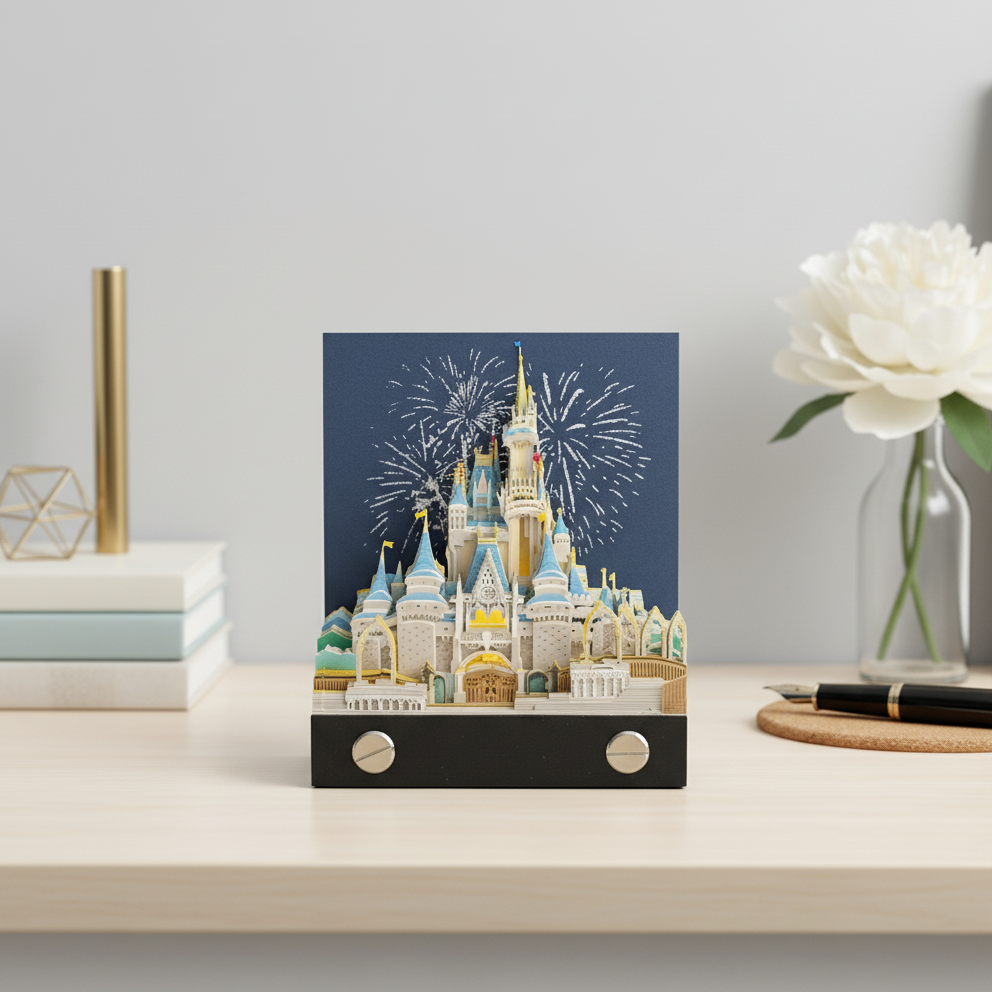 Wonderland Castle 2026 Calendar (with Light)