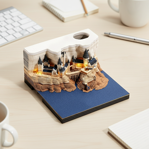 Magical Castle 3D Calendar 2026 (With Light)