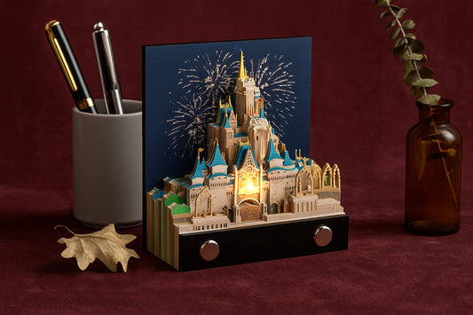 Wonderland Castle 2025 Calendar (with Light)
