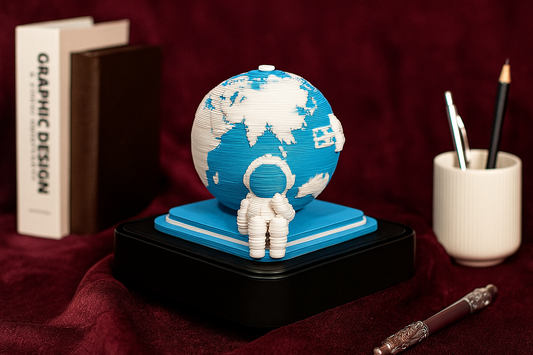 Around the World 3D Calendar 2025