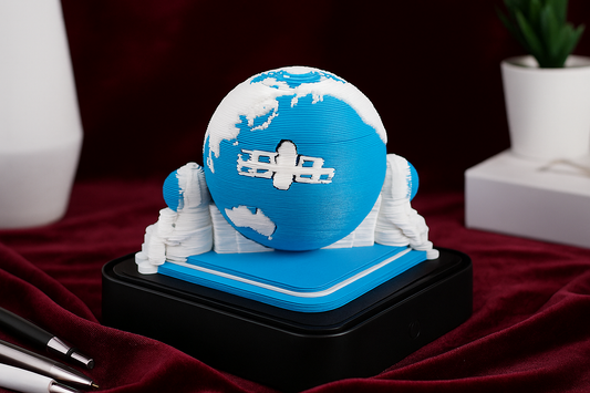 Around the World 3D Calendar 2025