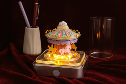 Merry-Go-Round 3D Calendar 2025 (with Light)