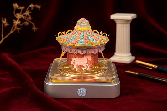 Merry-Go-Round 3D Calendar 2025 (with Light)