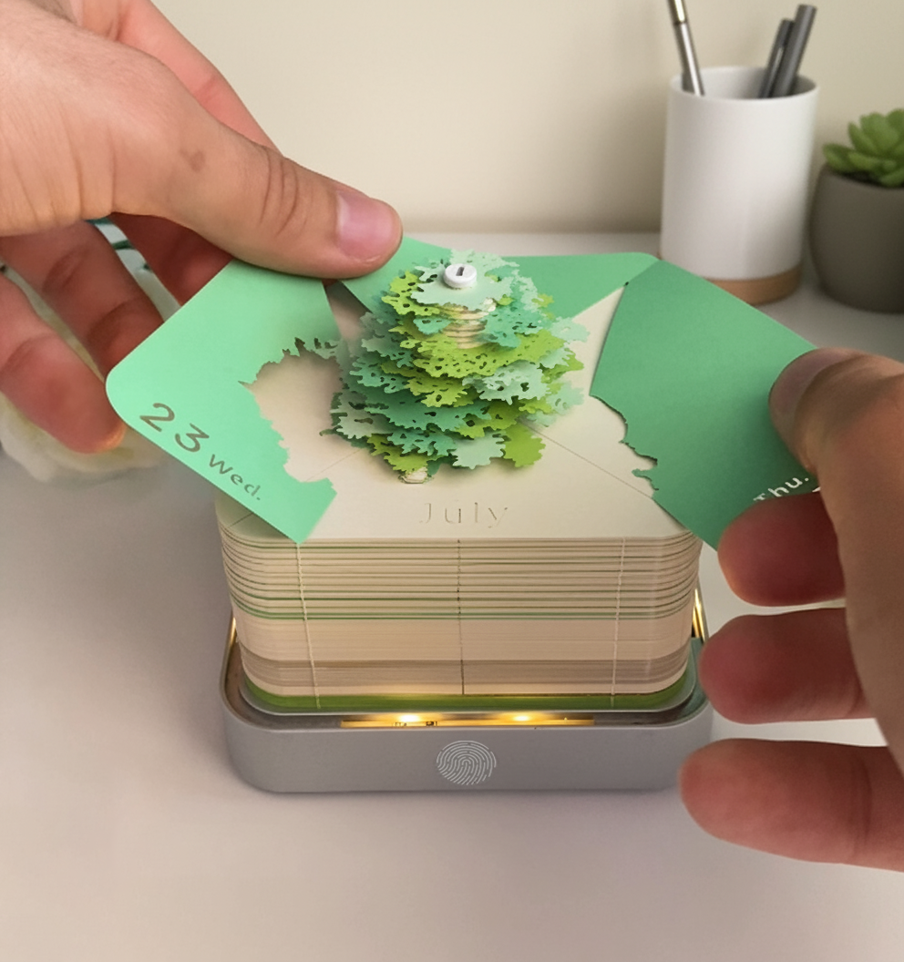 Sakura Cherry Blossom 3D Calendar