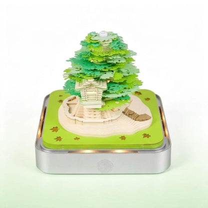 Calendario 3D de flor de cerezo Sakura 2025