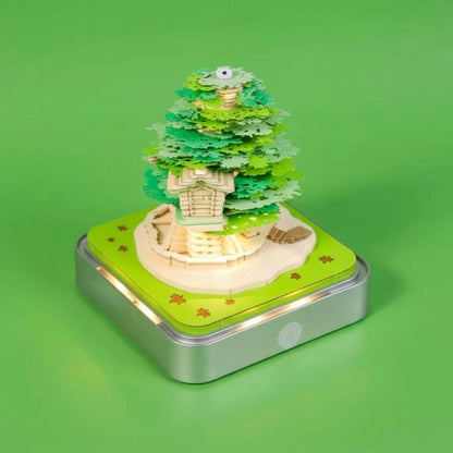 Calendario 3D de flor de cerezo Sakura 2025