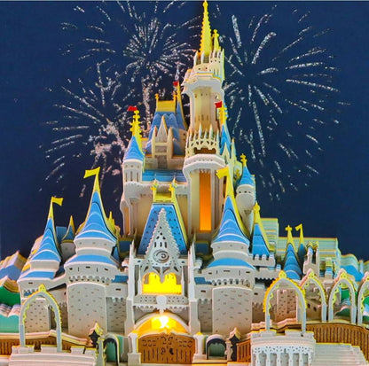 Wonderland Castle 2027 Calendar (with Light)