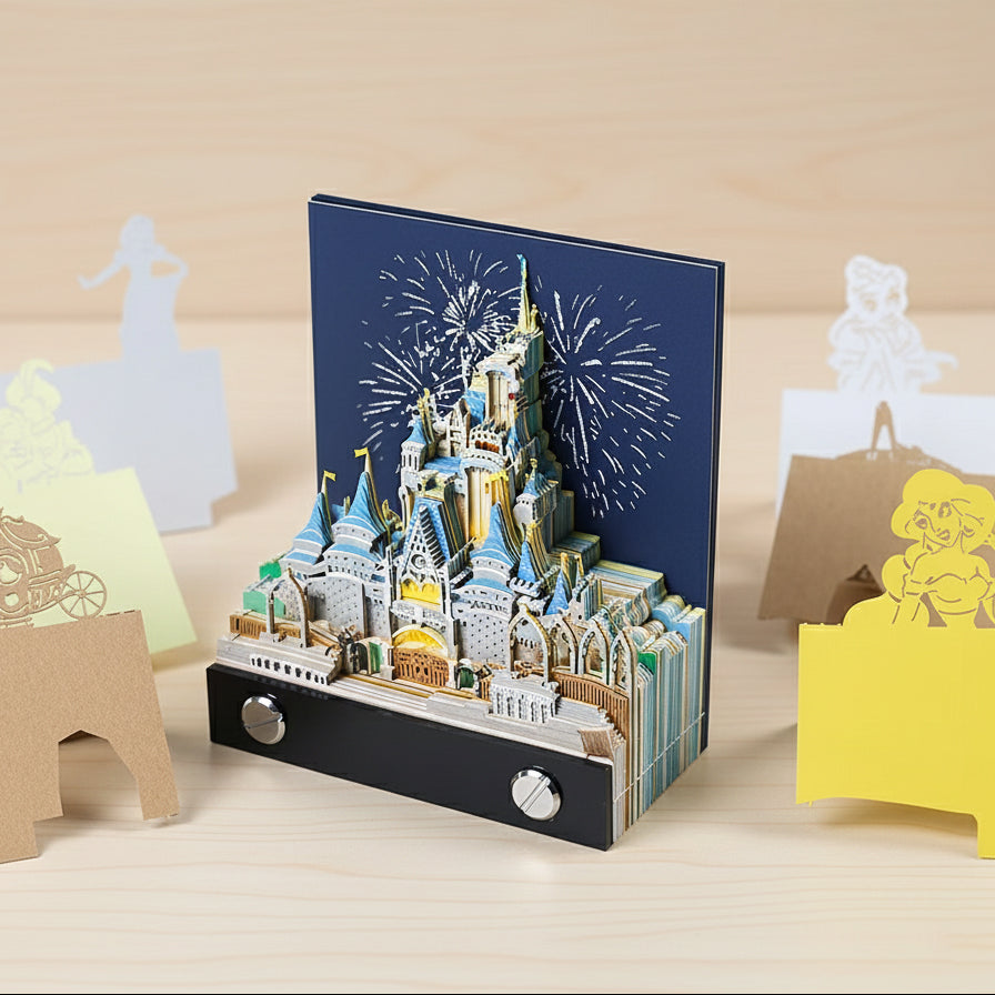 Wonderland Castle 2026 Calendar (with Light)