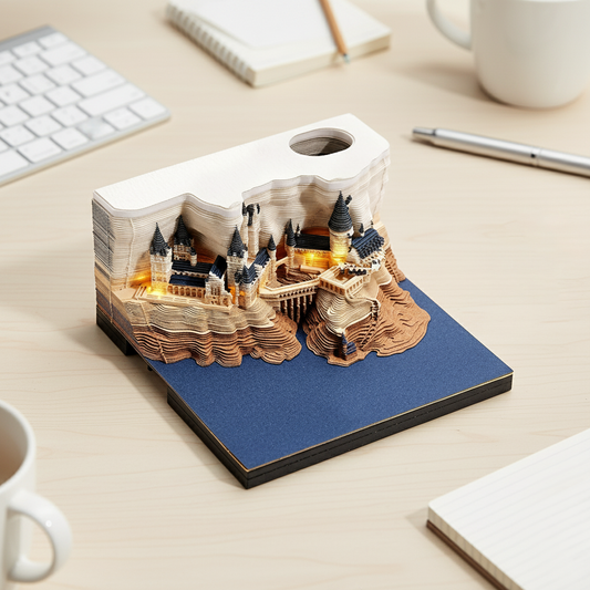 Magical Castle 3D Calendar 2026 (With Light)
