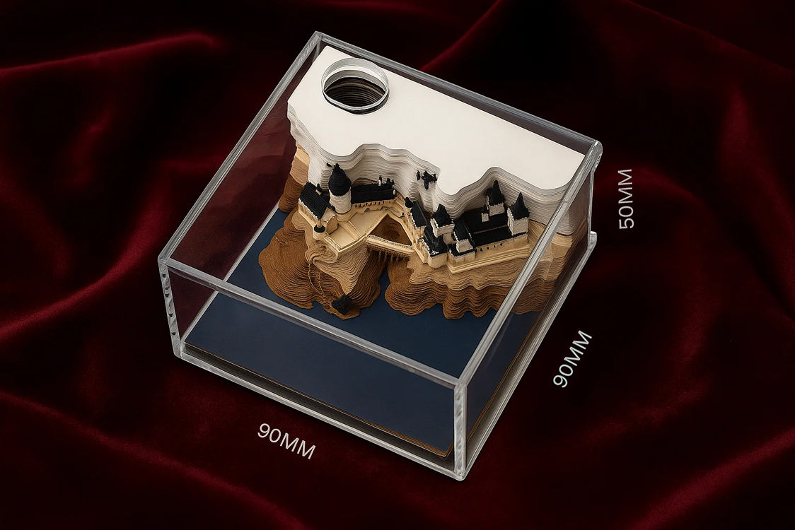 Magical Castle 3D Calendar 2025 (With Light)