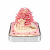 Calendario 3D de flor de cerezo Sakura 2025