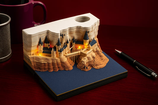Magical Castle 3D Calendar 2025 (With Light)