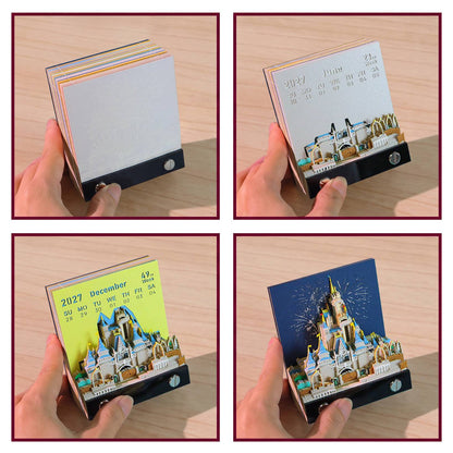 Wonderland Castle 2027 Calendar (with Light)